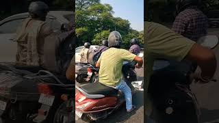 Crash ho gye  crash  accident  viral shorts  bike  ride  solo  Advanture  Chandigarh [upl. by Atyekram]