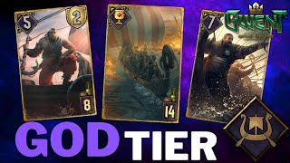 THIS IS THE NEW SKELLIGE META DECK  GWENT GAMEPLAY  PATCH 107 [upl. by Donovan]