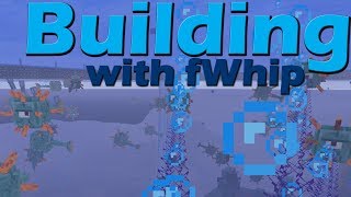 Building with fWhip  Ocean Monument Take Over 029 Minecraft 112 Survival [upl. by Boorer664]