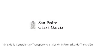 Sria de la Contraloría y Transparencia  Sesión Informativa de Transición [upl. by Jaquenetta892]