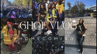 GHOE VLOG 2023  GREATEST HOMECOMING ON EARTH  NCAT HBCU HOMECOMING  Step show Parties Pep Rally [upl. by Rue43]