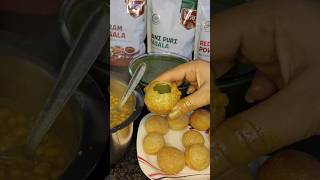 Panipuri Recipe  Ragda Chaat  Golgappa Recipe panipuri shorts [upl. by Genovera]