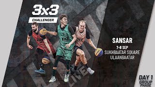 RELIVE  FIBA 3x3 Sansar Challenger 2024  Qualifier for Abu Dhabi Masters  Group Phase [upl. by Aohk]