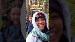 Smutwood Peak Trailhead Kananaskis Alberta Canada Hiking Juvilyn Harris camping hiking [upl. by Eseuqcaj]