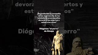 Diógenes de Sinope diógenes diogenesdesinope frases shorts filosofia [upl. by Pence]