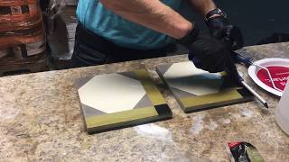 Encaustic Tile 1  V SEAL 101 Application [upl. by Aydidey]