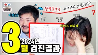 당뇨약을 4년간 끊었던 환자도 결국  2024년 03월 정기검진 [upl. by Novyat]