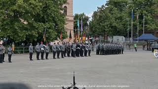 LKdo MV  Dankes und Rückkehrappell 2024  Wo die grünen Wiesen leuchten Hymne Mecklenburg [upl. by Ishmael]