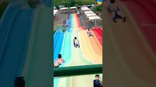 Swimming Pool Swimming Prank shorts swimming fitness flyboard bluesilver waterpark [upl. by Itsyrc]