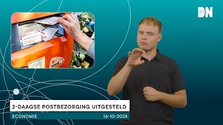 2daagse postbezorging uitgesteld [upl. by Green853]