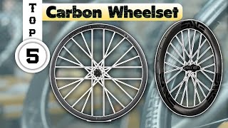 TOP 5 Carbon Wheelset 2024  aliexpress [upl. by Cirenoj]