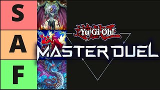 Updated Yugioh Master Duel Competitive Tier List Best Decks Ranked [upl. by Jessamine]