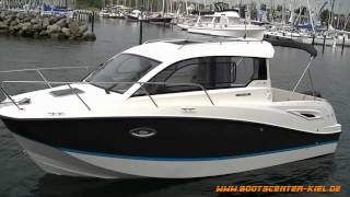 Bootscenter Kiel Quicksilver Activ 705 Cruiser Slippen und Fahren [upl. by Ware]