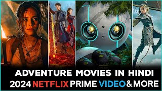 Top 5 New Hollywood Action ADVENTURE Movies in Hindi Dubbed  2024 Hollywood Movies  Filmy Spyder [upl. by Leonsis]