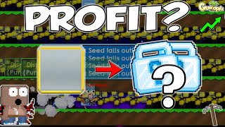 BERAPAKAH PROFIT DARI MASS DISPLAY BOX MASIH CUAN ATAU RUGI  GROWTOPIA [upl. by Weixel106]