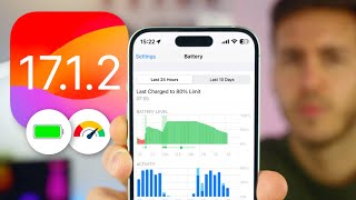 iOS 1712 ¿Mejora en BATERÍA y RENDIMIENTO Mira esto 🔋 [upl. by Helbonna]
