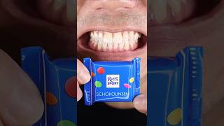 Praline Edelnugat Ritter SPORT Cubes Classic Chocolate ASMR [upl. by Gertrudis37]