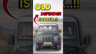 OLD DEFENDER IS BACK🤩 shorts cars defender [upl. by Corley]