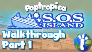 Poptropica SOS Island Walkthrough Part 1 [upl. by Uella]