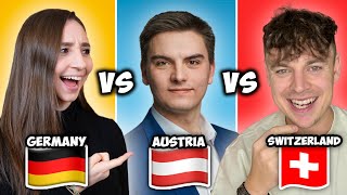 ONE language FIVE dialects German vs Austrian vs Swiss  Feli from Germany [upl. by Asserrac]