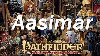 PATHFINDER Roleplaying game Race Guide Aasimar [upl. by Ecnatsnok]