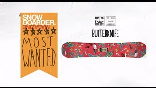 2014 Snowboard Gear Rome Butterknife [upl. by Eitak]