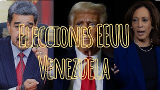 Elecciones EEUU 2024 en vivo causas y consecuencias para venezuela y Nicolas maduro [upl. by Staford863]