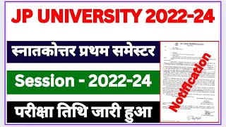 PG Session 202224 Exam From  Jp University Chapra [upl. by Anel557]