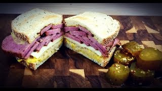 Homemade Pastrami Sandwich [upl. by Gusta262]