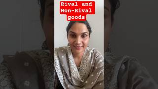 Rival and NonRival Goods ugcneteconomics economics ytshorts By Sonam ma’am [upl. by Llij44]