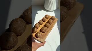 4 Ingredients High Protein Energy Balls Recipe 😍🌱 [upl. by Auhoj]