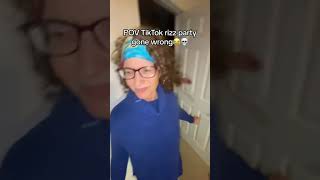 POV Tiktok rizz party gone wrong😂💀 [upl. by Anaid]