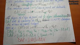 Dosage indirect des ions hypochlorites dune eau de javel Iodométrie  Partie 1 [upl. by Kanal206]