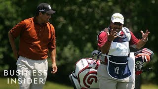 What It Takes To Be A PGA Tour Caddie [upl. by Darrill]