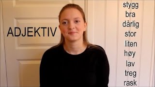 Minikurs i tegnspråk adjektiv 19 [upl. by Gilbert]