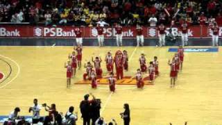 SAN BEDA VS SAN SEBASTIAN HALFTIME SHOW NCAA FINALS 2010 [upl. by Nalla]