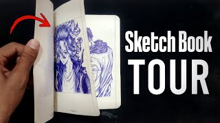 MY SKETCHBOOK TOUR PART 1  ankitdraw [upl. by Nnaeiluj554]