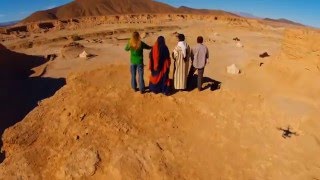 Bivouac désert Maroc  Camp Akka Nait Sidi Tissint Tata  vidéo drone sud Maroc [upl. by Ayaladnot207]