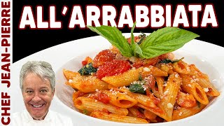 Penne AllArrabbiata How Its Made in Italy sort of  Chef JeanPierre [upl. by Files]