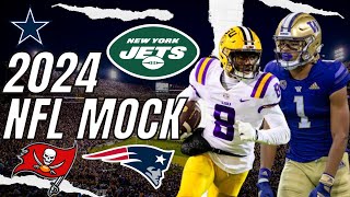 2024 NFL Mock Draft l With Updated NFL Draft Order [upl. by Mapes]