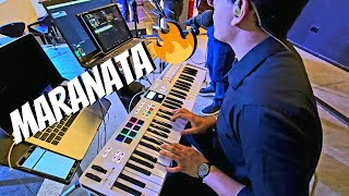 MARANATA  AO VIVO CULTO TECLADO [upl. by Rebhun]