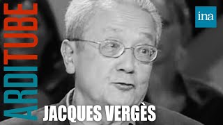 Les derniers ouvrages de lavocat Jacques Vergès  INA ArdiTube [upl. by Cherice]