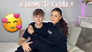 6 BEST WAYS FOR COUPLES TO CUDDLE CUTE [upl. by Rodmann]