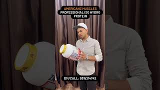 Americanz Muscles Professional ISO Hydro Protein yt ytviral SupplementAdda [upl. by Stroup]