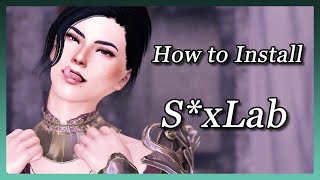 Skyrim  How to Install LoversLab [upl. by Etterual]