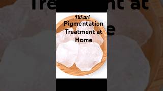 Fitkari for skin whitening pigmentation treatment with alum short video  viral short [upl. by Nhabois366]