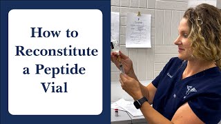 Walking a Newbie through reconstituting Tirzepatide and Semaglutide [upl. by Cherlyn]