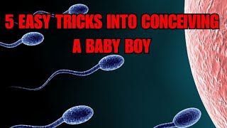 5 EASY TRICKS INTO CONCEIVING A BABY BOY [upl. by Crofton]