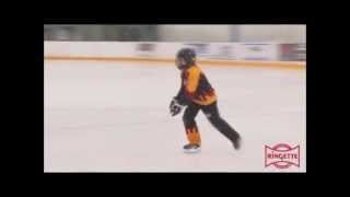 Ringette Ontario Skills Matrix Drills Video 14 T Start [upl. by Gnanmas]