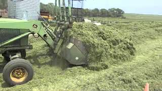 Blachford Farm Alfalfa Haylage 2012 [upl. by Malvino]